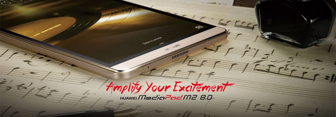 HUAWEI - HUAWEI MediaPad M2 8.0 32GB ゴールド HUAWEI MediaPad M2 8.0 32GB 3G 4G Złoto - Tablet (Pełny